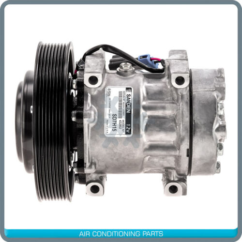 New OEM A/C Compressor for Mack LEU, MRU / Volvo VAH, VHD, VNL, VNM, VN - Picture 2 of 11