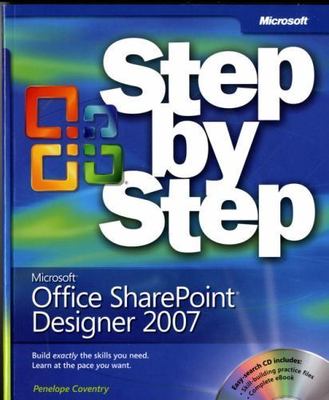 Microsoft Office SharePoint Designer 2007 Step by Step - Paperback - GOOD