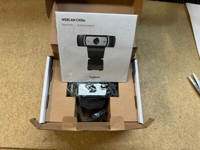 Logitech C930e Webcam Crestron CCS-CAM-USB-F-100 NEW OPEN BOX