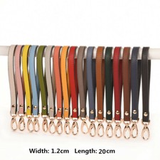 Genuine Leather Replace Handle Clutch Pouch Bag Wallet Handle Purse Wrist Strap