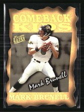Mark Brunell 1997 Ultra Comeback Kids  #7 CK  Football Card