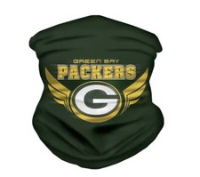 green bay packers neck gaiter face mask breathable