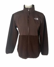 The North Face Fleece Jacket Girls XL Brown Full Zip Light Weight