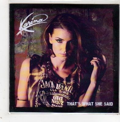 (GE236) Karina, That's What She Said - 2014 DJ CD