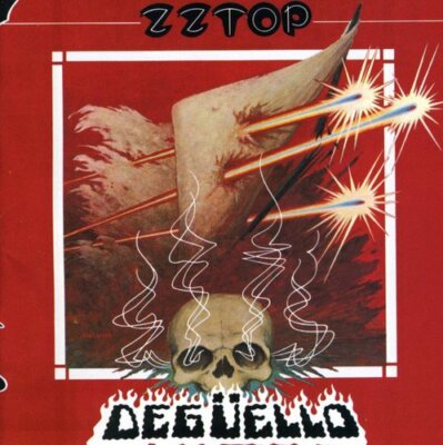 ZZ TOP : DEGUELLO (CD) DISC + FRONT & BACK CVR ART - NO CASE - VG