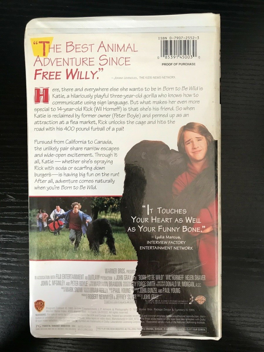 Born to be ワイルド　吹替版VHS Born To Be Wild | VHSCollector.com