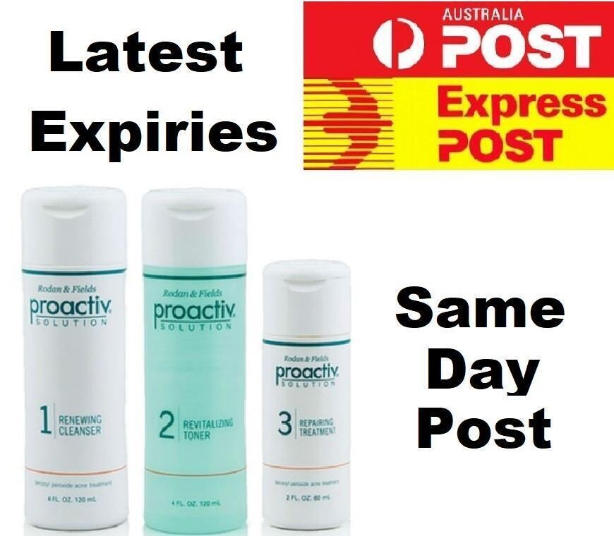 Proactiv 3 Piece/Step 60 Day Set (120ml Cleanser, Toner & 60ml 