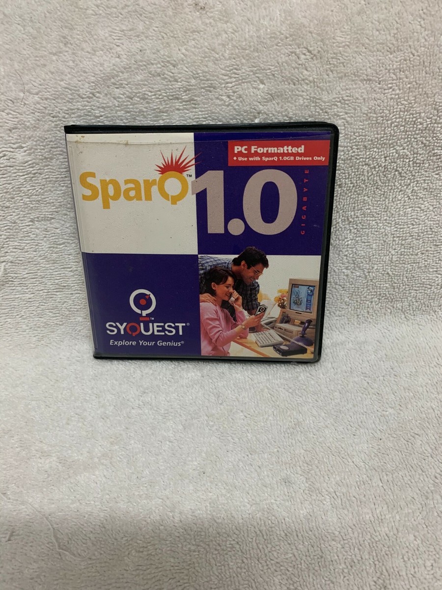 SYQUEST SPARQ GB REMOVABLE CARTRIDGE