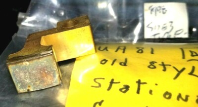 Square D 9998 UA-81 1 Pole STATIONARY CONTACT ONLY Size 3 Types E & U OLD STYLE