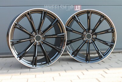 Audi Q7 VW Touareg GR21 Style R21 5x112 4x21 inch alloys Black 9.5j ET31 Felgen