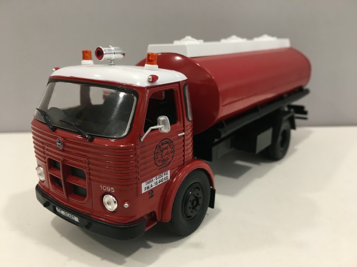 Feuerwehr-Tankwagen 1:43 – Pegaso Comet 1095, Stadt ALP Spanien, Sammler-Modellauto