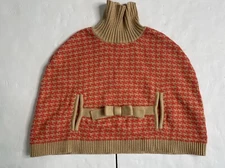 Shawl By Janie & Jack sweater cape girls sz 18-24 months