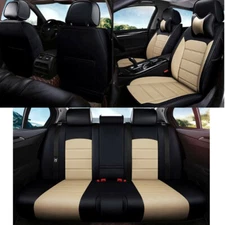 Faux Leather full cover Car seat cover for Honda HR-V VTi 2015 - 2020 Beige