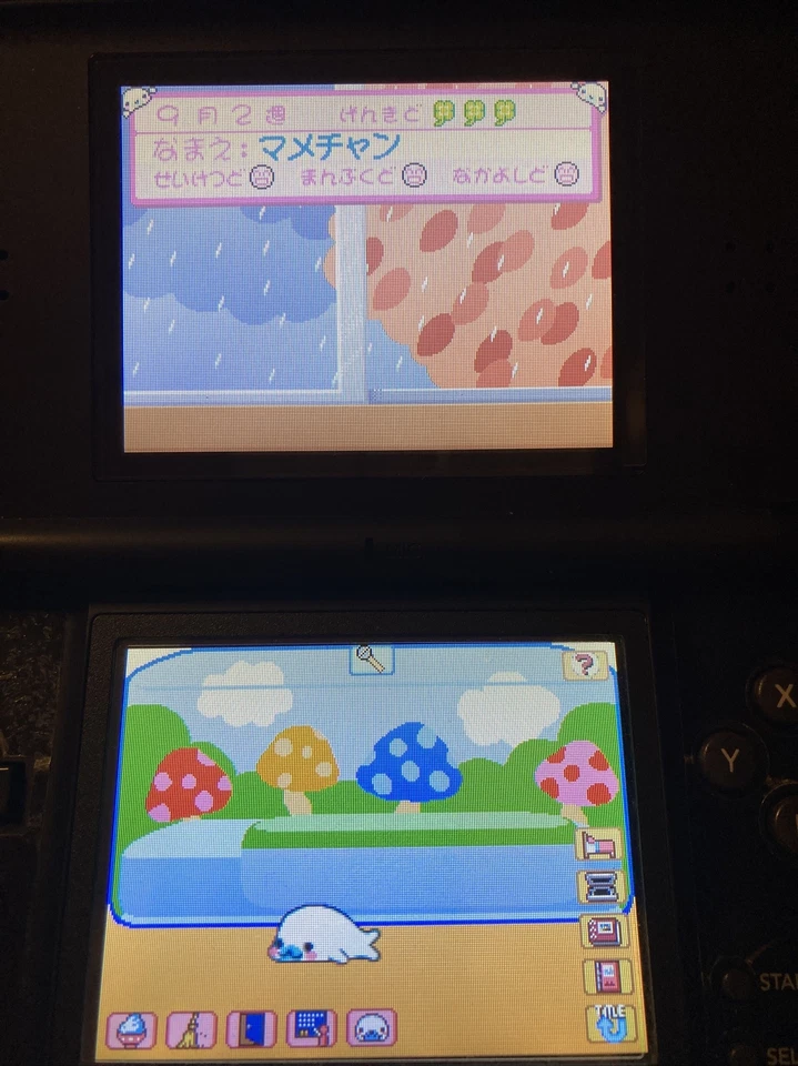 Nintendo DS San-X Mame Goma Heartwarming diary Japanese Simulation Games Seal - Image 3 of 4