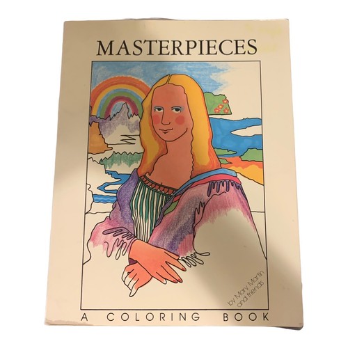 Masterpieces Adult Coloring Book by Mary Martin Art Masterpieces Ready to Color