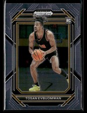 2023 Panini Prizm Draft Picks #11 Tosan Evbuomwan card