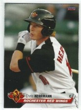 2013 Rochester Red Wings (Triple-A Minnesota Twins) Chris Herrmann