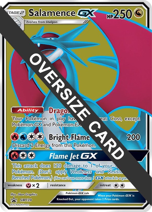 Salamence GX SM139 Jumbo Cards for sale | eBay