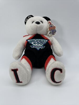 Brickyard 400 1995 Nascar #3 Dale Earnhardt IC Team Speed Bears Plush TAGS 8 