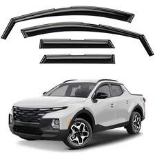 Sun Rain Visors Wind Rain Guards for 2022-2025 Hyundai Santa Cruz