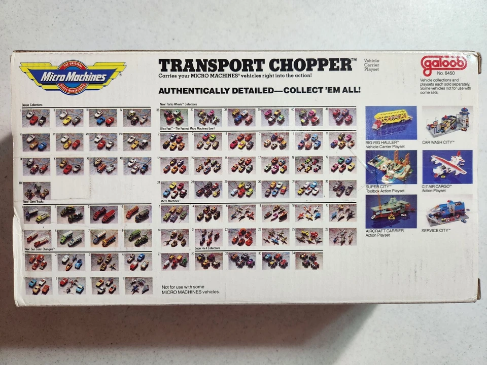 MICRO MACHINES RED TRANSPORT CHOPPER - PLAYSET JOESCURIOS - Image 2 of 4