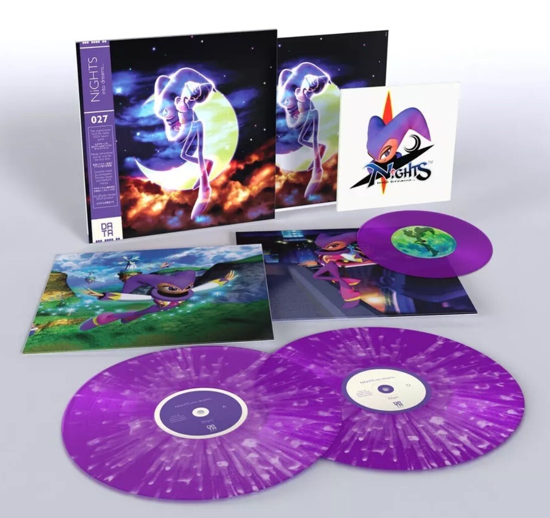 Nights Into Dreams レコード ナイツ ヴァイナル アナログ SEALED Nights Into Dreams video game soundtrack vinyl + 7” record