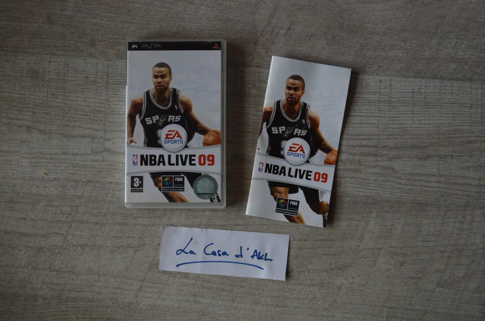 NBA Live 09 complet sur Playstation Portable - PSP FR TBE