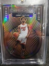 Jimmy Butler 2020-2021 Obsidian Electric Etch Orange/35 Tunnel Vision Heat No 9