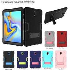 For Samsung Tab A 10.5 inch T590 T595 Three Layer Hybrid Case Full Body Protect