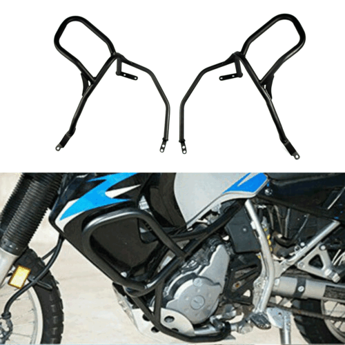 Highway Front Engine Guards Crash Bars Protector For Kawasaki KLR650 1987-2018 - Picture 2 of 11