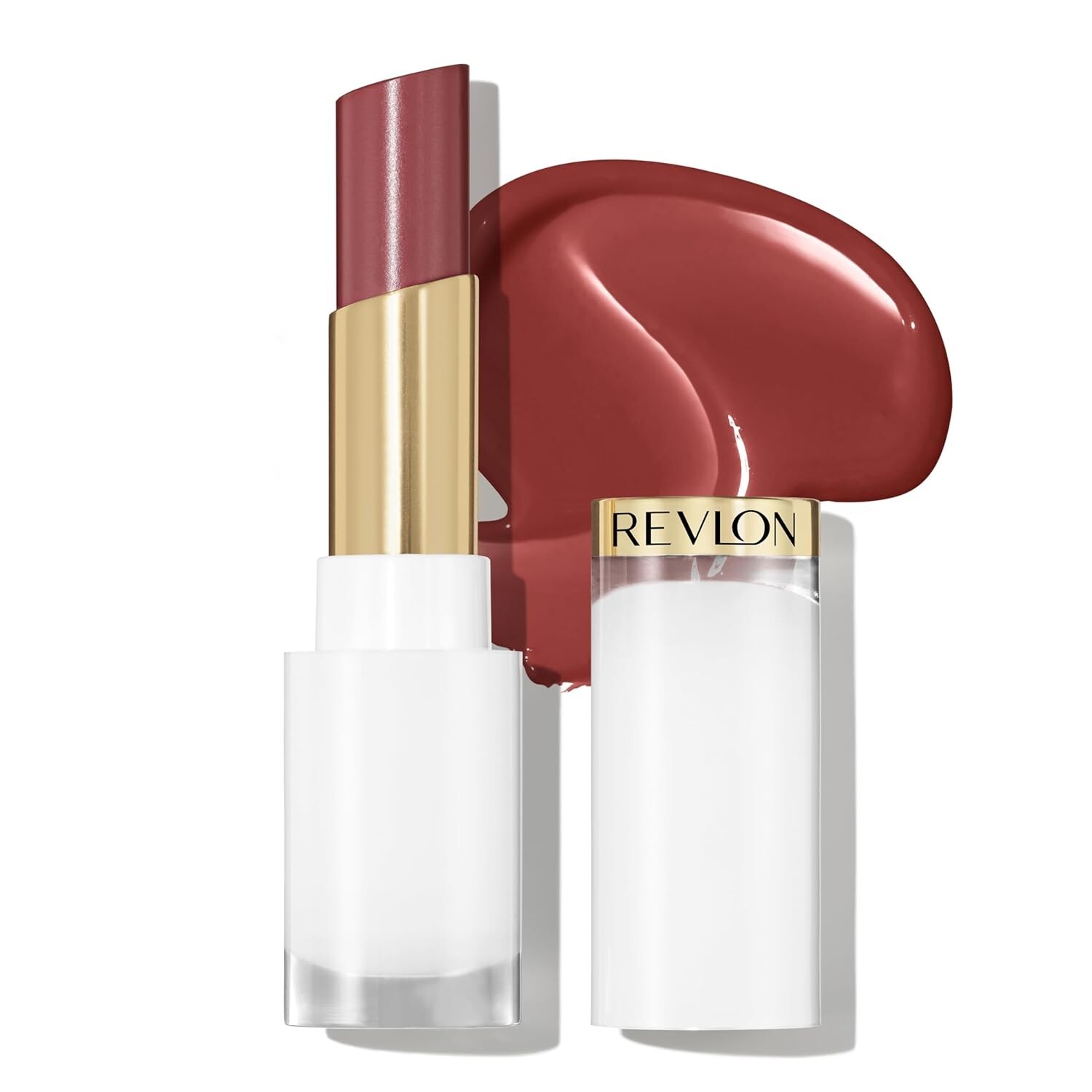 REVLON Super Lustrous Glass Shine Balm Hydrating Tinted Lipstick 0.11 oz-image