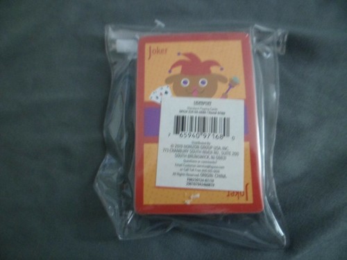 Juego de 52 cartas para niños con 2 comodines juego nuevo juguete familia diversión regalo niño/niña - Imagen 2 de 2