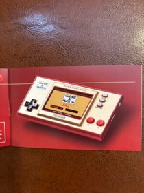 Nintendo Game & Watch Super Mario Bros 35th Anniversary Booklet Pamphlet Japan