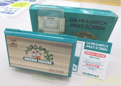任天堂 ゲームウォッチ GREEN HOUSE グリーンハウス NINTENDO GAME