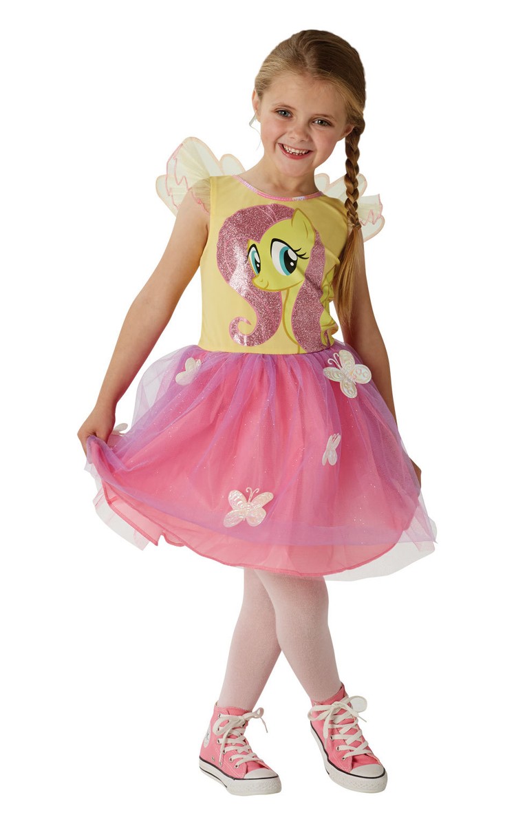 Fancy Dress Costume My Little Pony Fluttershy Deluxe Costume Ages  Years