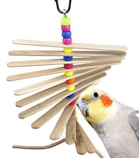 868P Natural Mini Stick Bird Toy parrot cage toys cages cockatiel parrakeet pet
