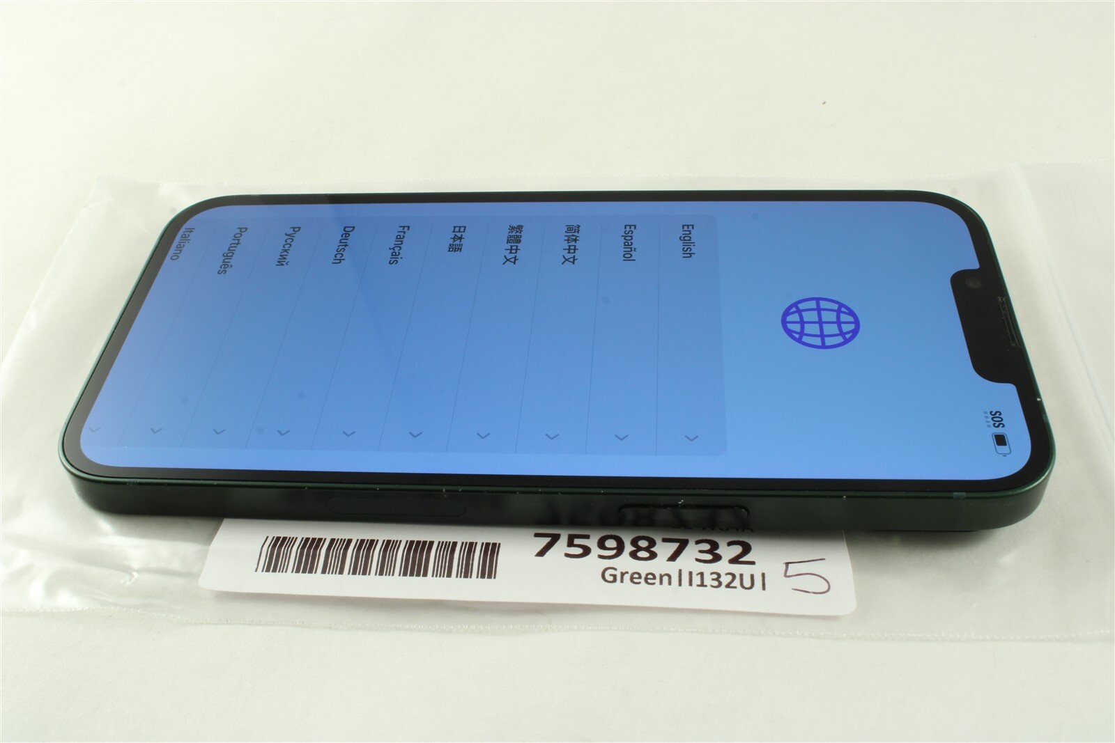 Apple iPhone 13 256GB Green - Unlocked AT&T T-Mobile Verizon GSM 7598732