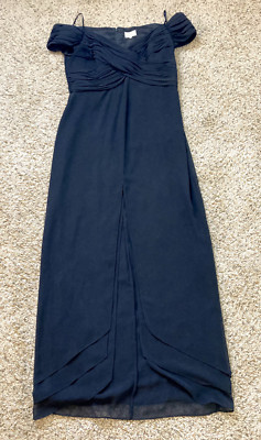 After Six Vintage (Ronald Joyce London) black evening gown,  Size 10