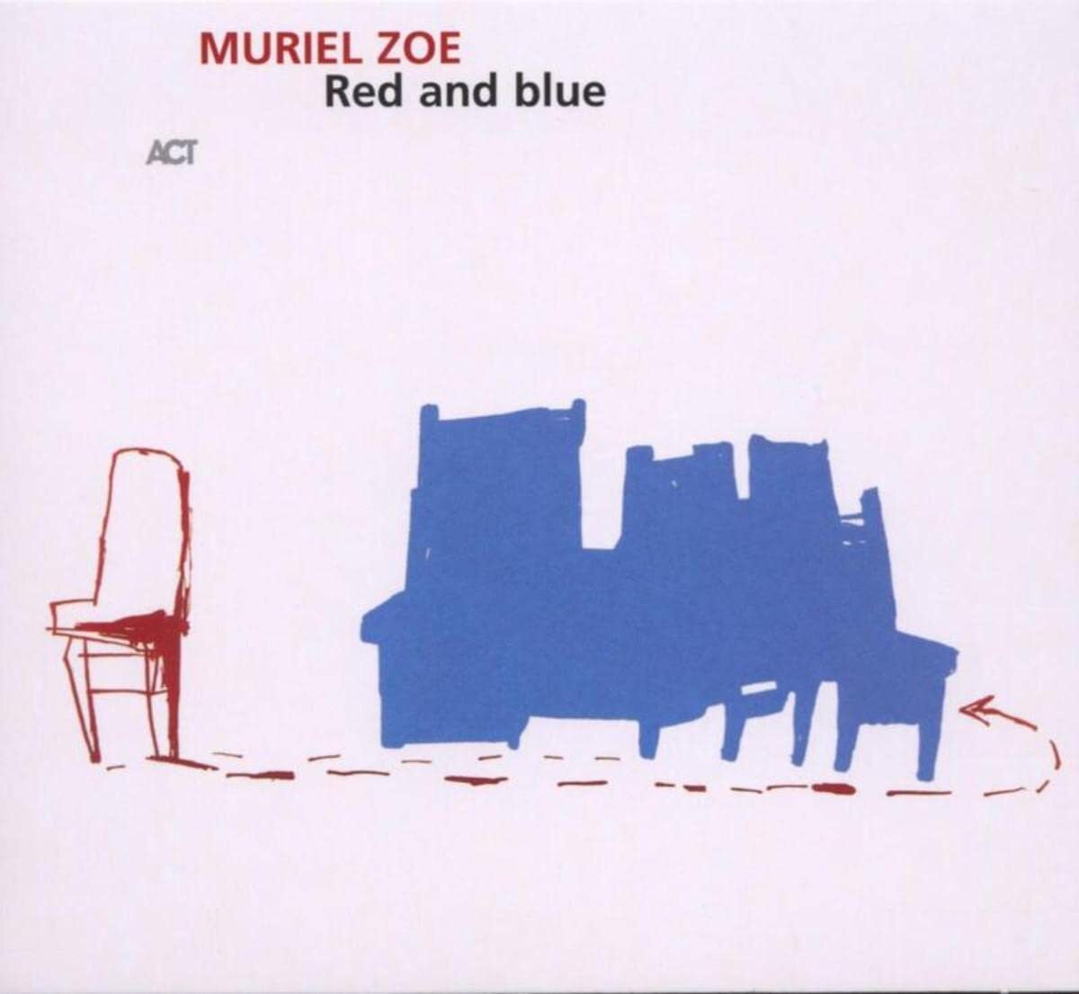 Muriel Zoe Red and Blue (CD) Album