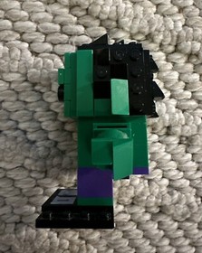 LEGO BRICKHEADZ: Marvel Super Heroes: The Hulk (41592) Complete Set, No Box