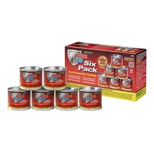 6 cans POR-15 45006   (Gloss Black Rust Preventative Coating 4 oz )