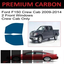 Premium Carbon Window Tint fits Ford F150 2009-2014 4 door precut window tint