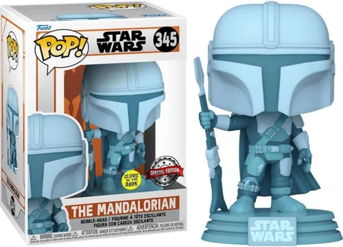 Mandalorian Hologram (Star Wars) Funko Pop! Glow in the Dark Exclusive