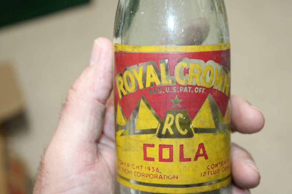 JOHNSON CITY TENN RC ROYAL CROWN SODA BOTTLE 12 OZ ACL PYRAMIDS eBay