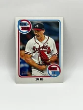 2023 Topps Heritage High Number NT-7 Spencer Strider Now & Then  Braves Insert