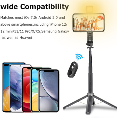 Quad Lock Samsung S21 Ultra Tripod Quad Lock Selfie Stick For