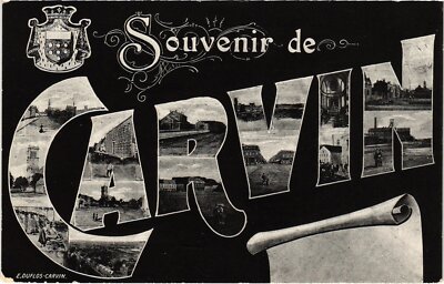 CPA Souvenir Carvin (1278986)