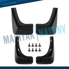 4x Front & Rear Mud Flaps Splash Guards Splashguards For Chevy Chevrolet Malibu