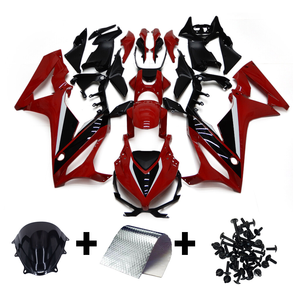 Red Black Fairing Kit for 2019 2020 Honda CBR650R 19 20 ABS Injection Bodywork