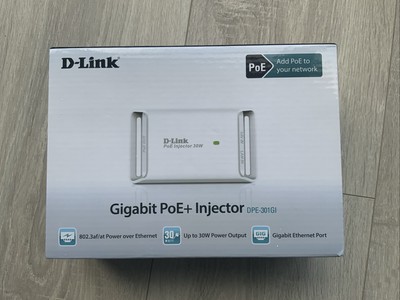 D-Link DPE-301GI POE+ Injektor - Neu im Karton ungeöffnet